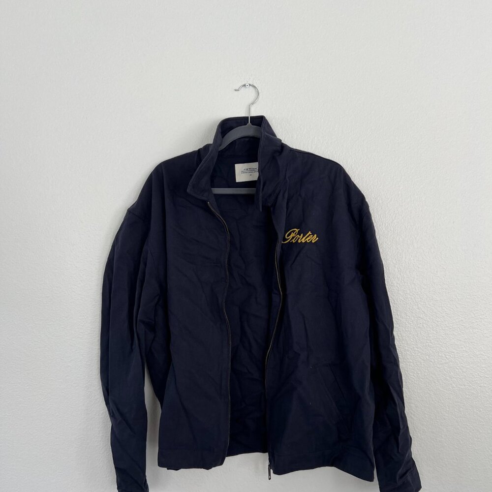 Porter James Zip-up Jacket Navy XL - Picture 3 of 4